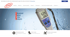 Desktop Screenshot of adwainstruments.com
